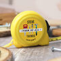 Personalised Fixer Of All Things Tape Measure, thumbnail 3 of 3