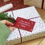 Most Wonderful Time White Christmas Wrapping Paper, thumbnail 8 of 11