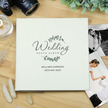 Personalised Wedding Photo Album For Couples, 5 of 5
