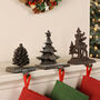 Traditional Cast Iron Christmas Stocking Holder, thumbnail 1 of 8