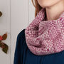 Soft Knitted Fair Isle Lambswool Snood, thumbnail 2 of 12