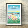St Ives, Cornwall Print, thumbnail 1 of 5