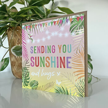 Festival Sending You Sunshine Card, 2 of 2