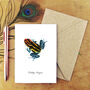 Dendrobatidae Poison Dart Frog Greetings Card, thumbnail 1 of 7