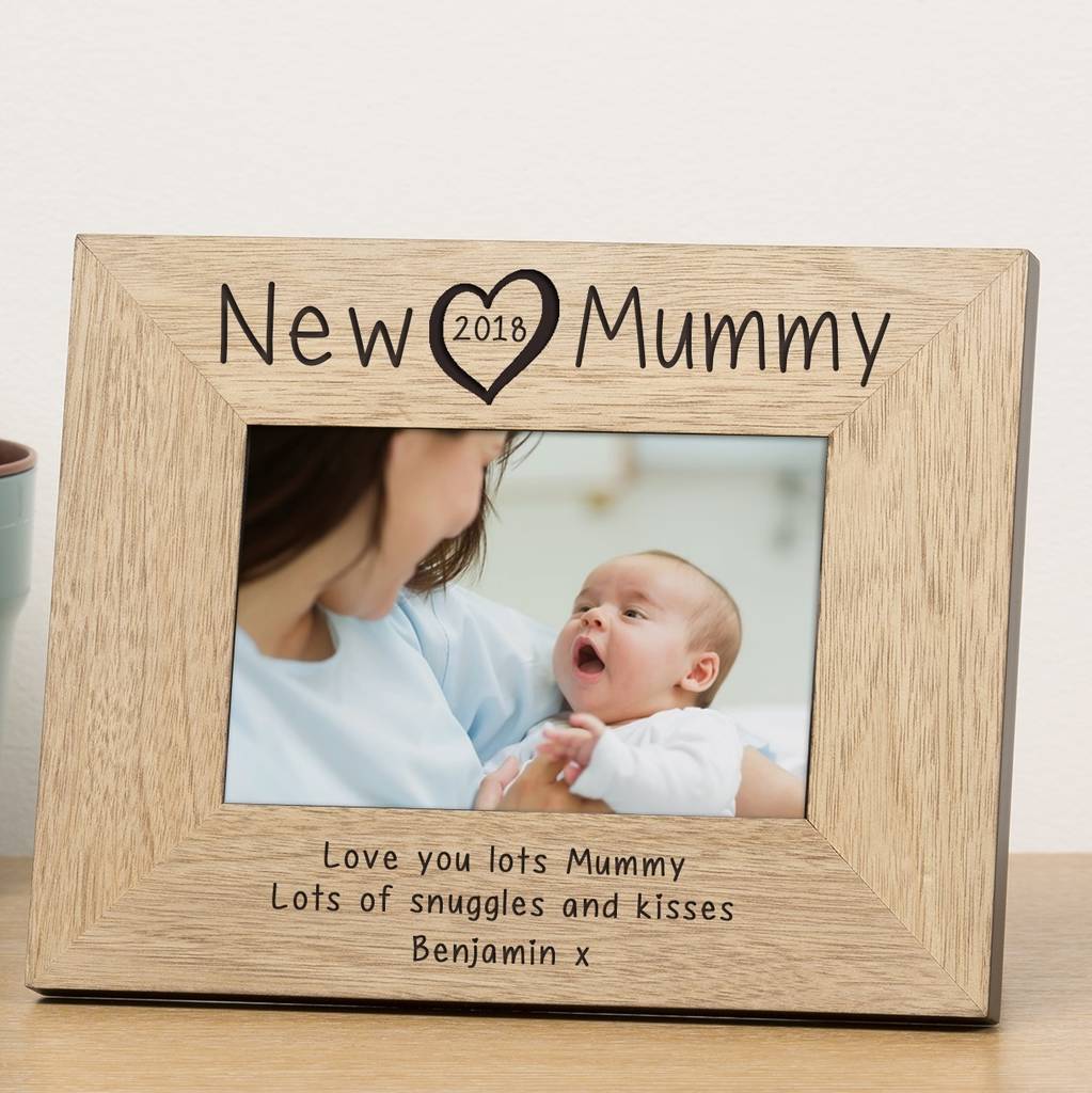 Personalised New Baby Photo Frames By BabyFish | notonthehighstreet.com