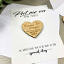 Save The Date Heart Magnets Wedding Invitations, thumbnail 3 of 8