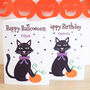Personalised Halloween Birthday Card, thumbnail 3 of 3