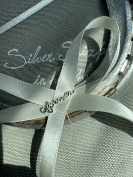 Personalised Forever Lucky Wedding Horseshoe, 2 of 7