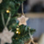 Small Christmas Carol Tree Decorations, thumbnail 3 of 7