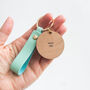 My Favourite Pet Wooden Photograph Keyring With Message, thumbnail 11 of 12