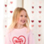 Valentines 'Mini Heartbreaker' Personalised Name Embroidered Sweatshirt, thumbnail 5 of 9