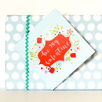 Floral Valentine's Greetings Card, 4 of 5