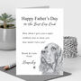 Cocker Spaniel Father's Day Card From The Dog, thumbnail 1 of 4