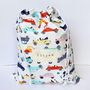 Personalised Swim Bag, Waterproof Lined Drawstring Bag, thumbnail 10 of 12