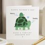 Turtle Pun Fathers Day Card For Dad, thumbnail 1 of 7