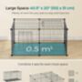 Xl Pet Cage Small Animal Enclosure With Doors, thumbnail 3 of 7