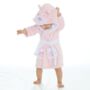 Personalised Embroidered Baby Dressing Gown Robe, thumbnail 10 of 12