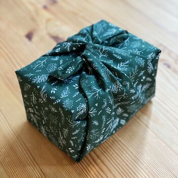 Reusable Greenery Fabric Gift Wrap, 3 of 4