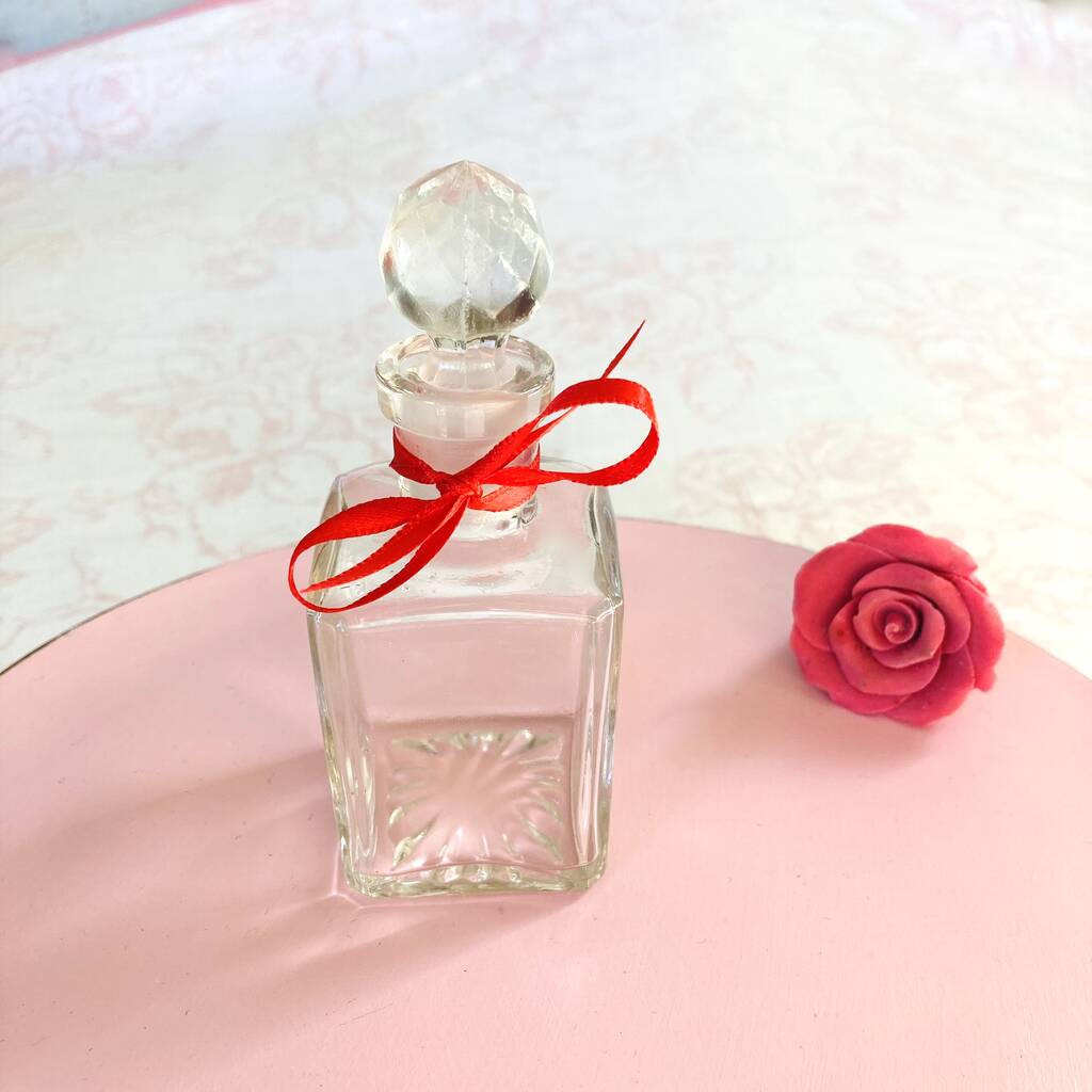 Vintage Decorative Glass Perfume Bottle ~ 17, 1 of 6