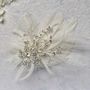 Seraphine Embellished Feather Hair Piece, thumbnail 1 of 4