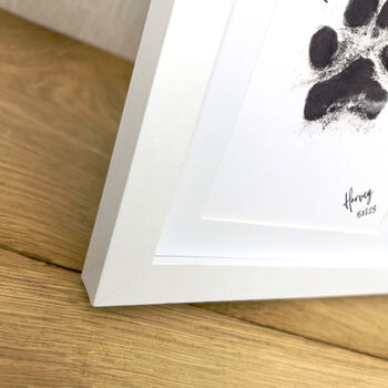 Paw Print Ink Keepsake Photo Frame Kit, 3 of 8