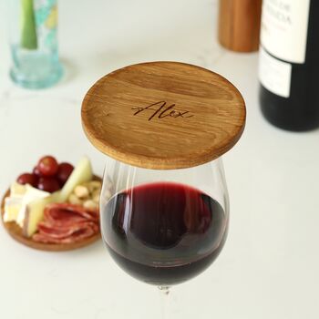 Personalised Wine Glass Charcuterie Topper, 4 of 11