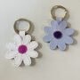 Leather Flower Keyring, thumbnail 4 of 12