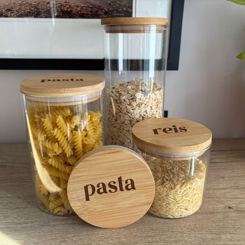Personalised Glass Storage Jars, 3 of 3