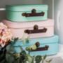 Personalised Set Of Three Child Suitcases, thumbnail 3 of 5