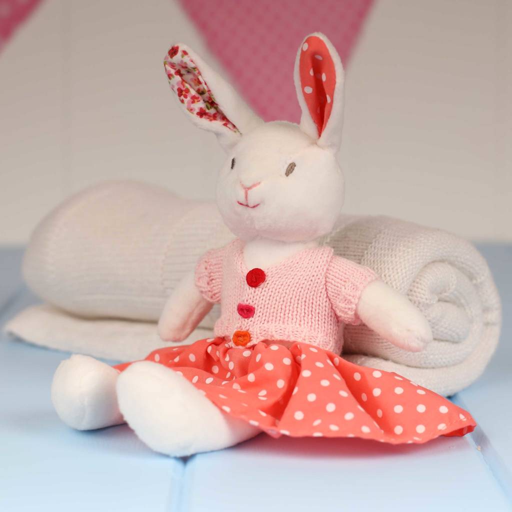 Cuddly Newborn Soft Toy Rabbit By Nest
