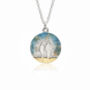 I Love You Couple On The Beach Necklace With Blue Sky, thumbnail 2 of 4