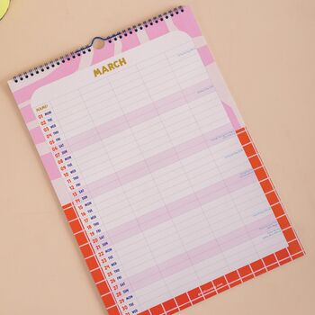 2027 A3 Family Wall Calendar | Colour Flow, 5 of 8
