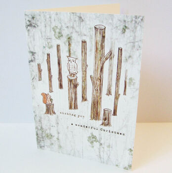 'Wildwood' Mixed Pack Of Eight Christmas Cards, 8 of 10
