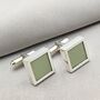 Concorde Sterling Silver Cufflinks, thumbnail 6 of 7