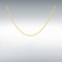 9ct Gold Chain With Open Link Design, thumbnail 1 of 4