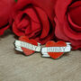 Personalised Hubby And Hubby Pin Badges, thumbnail 4 of 5