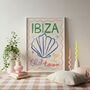 Ibiza Old Town Print, thumbnail 1 of 4