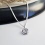 Solid Sterling Silver Dandelion Wish Necklace, thumbnail 5 of 6