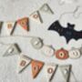 Halloween Wooden Bunting Pumpkin Garland Decoration, thumbnail 7 of 9