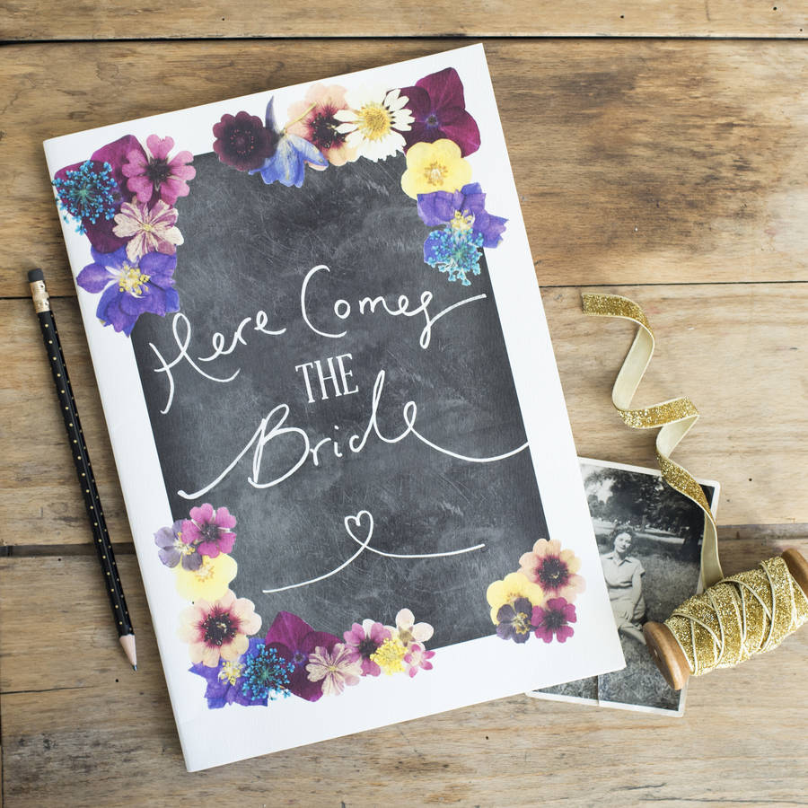 here-comes-the-bride-hen-party-scrapbook-by-oh-squirrel-notonthehighstreet