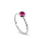 October Birthstone Ring With Pink Tourmaline, thumbnail 1 of 3