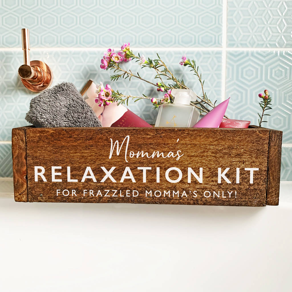Personalised New Mum Pamper Box By Delightful Living