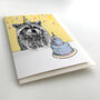 Raccoon With Cake Birthday Card, thumbnail 3 of 7