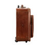 Luxury Wheeled Leather Luggage Bag. 'The Piazzale', thumbnail 5 of 12