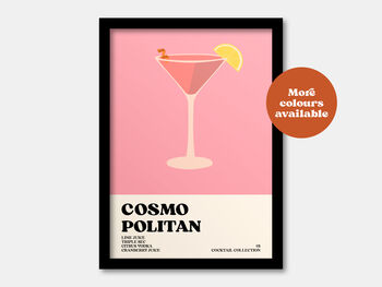 Cosmopolitan Cocktail Print, 7 of 7