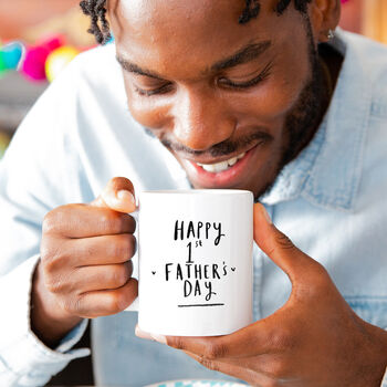 Happy 1st Father's Day Mug, 7 of 9