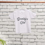 Personalised Father's Day Daddy And Child T Shirt Set, thumbnail 2 of 9