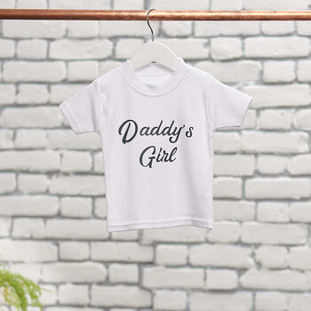 Personalised Father's Day Daddy And Child T Shirt Set, 2 of 9