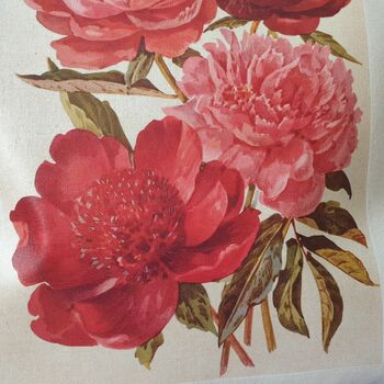 Floral Botanical Print Cotton Shopper Tote Bag, 4 of 12