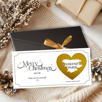 Christmas Scratch Card, Surprise Christmas Ticket, 4 of 7